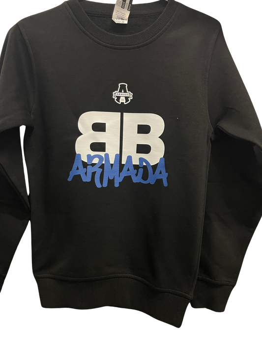 CREWNECK NOIR BB ENFANT