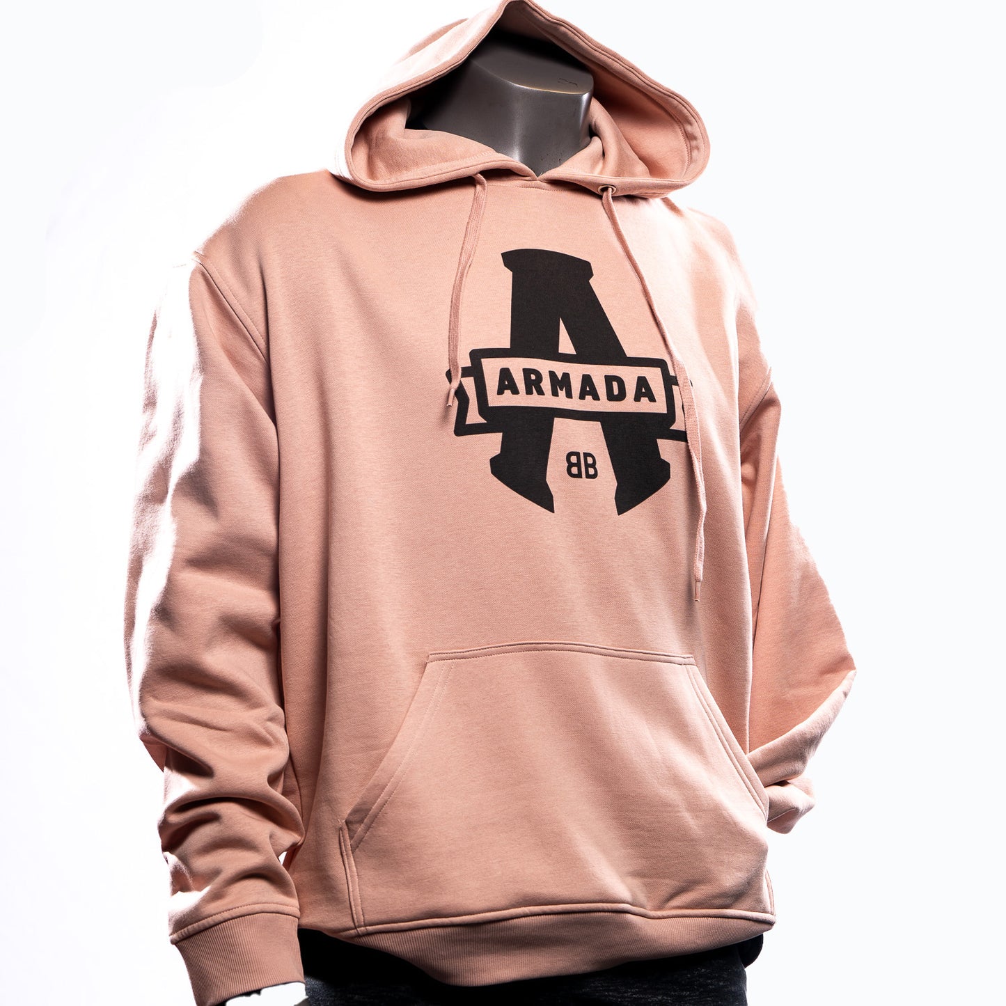 HOODIE À CAPUCHE VIEUX ROSE