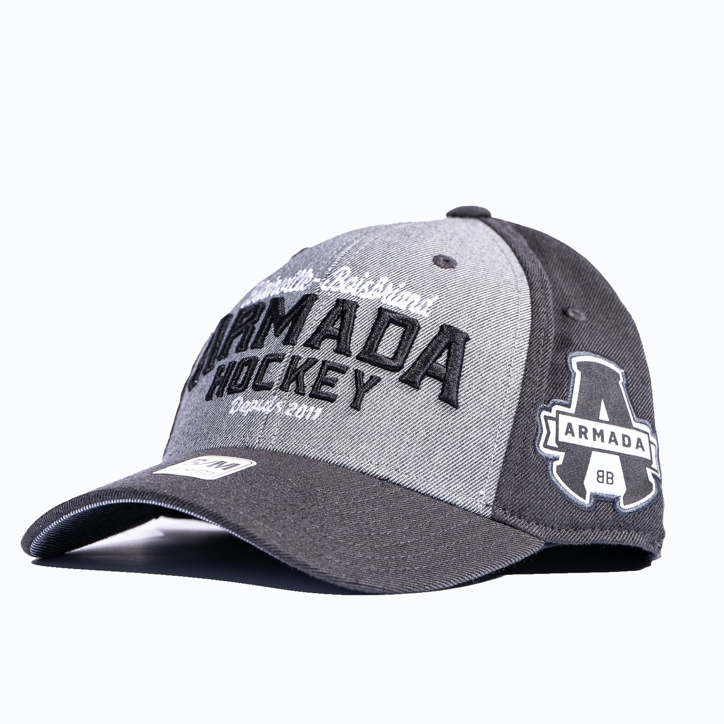 CASQUETTE GRISE DEUX TONS