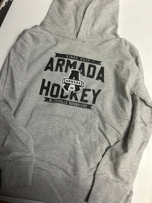 HOODIE ENFANT ARMADA GRIS