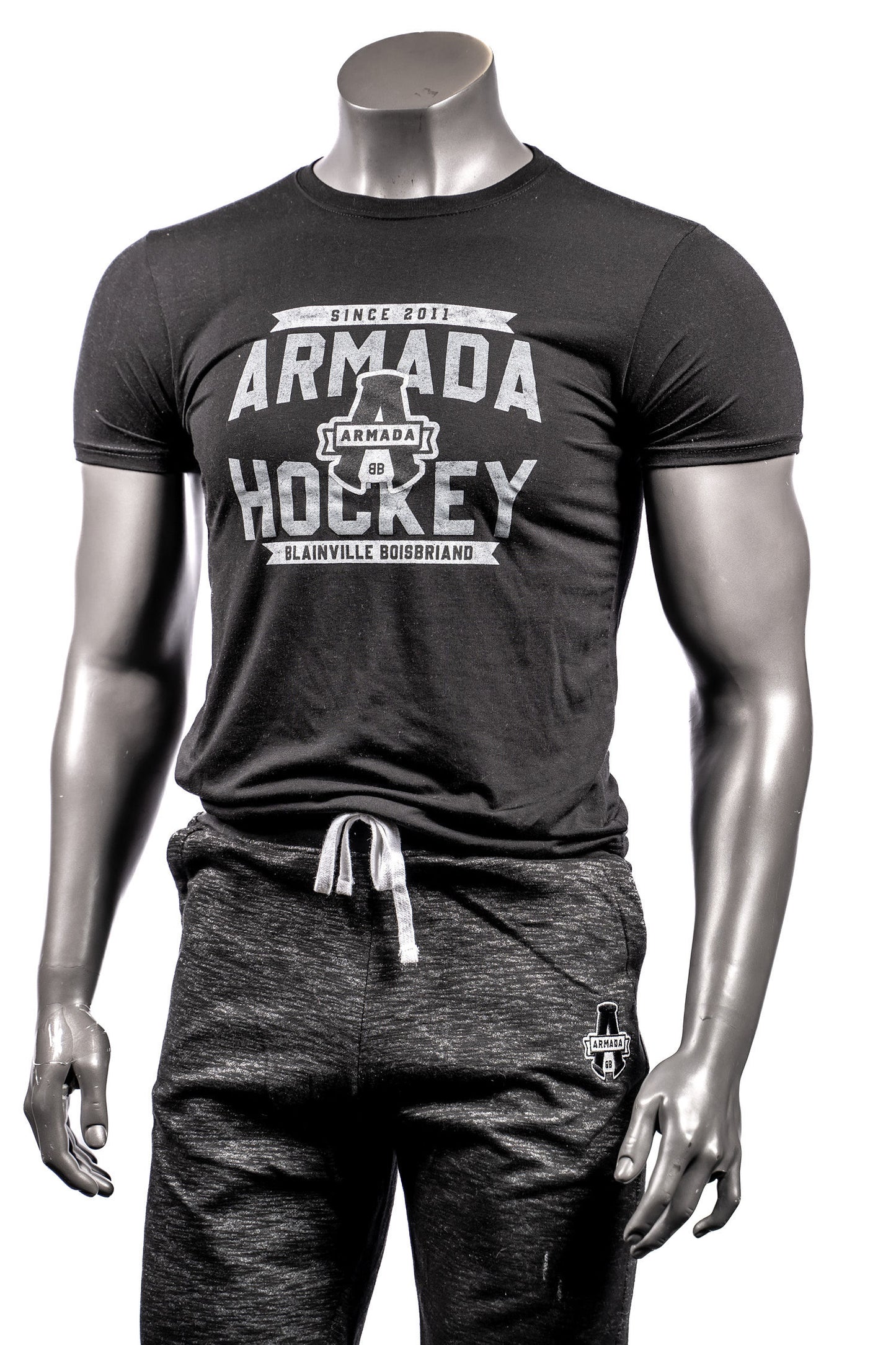 T SHIRT "ARMADA HOCKEY" NOIR