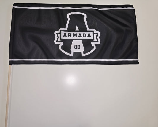 MOYEN DRAPEAU AVEC BÂTON