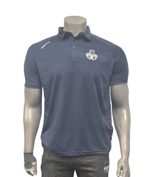 POLO BLEU MARIN BAUER