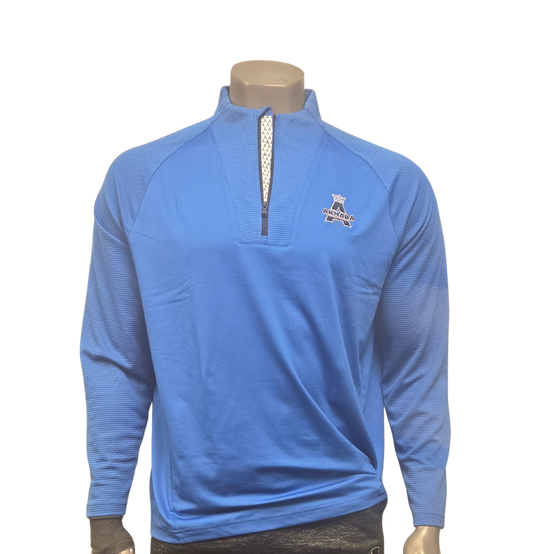 CHANDAIL BLEU ROYAL 1/4 ZIP
