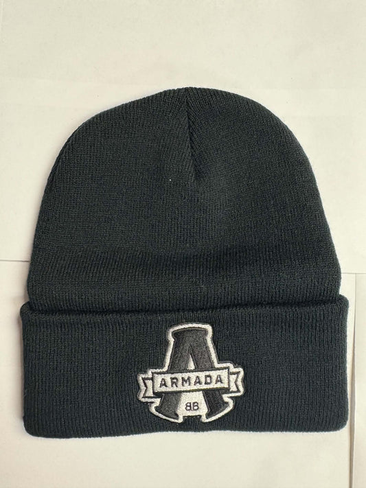 TUQUE NOIR SANS POMPON