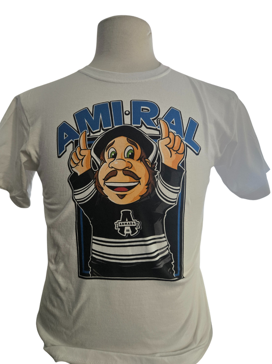 T-SHIRT BLANC ENFANT AMIRAL