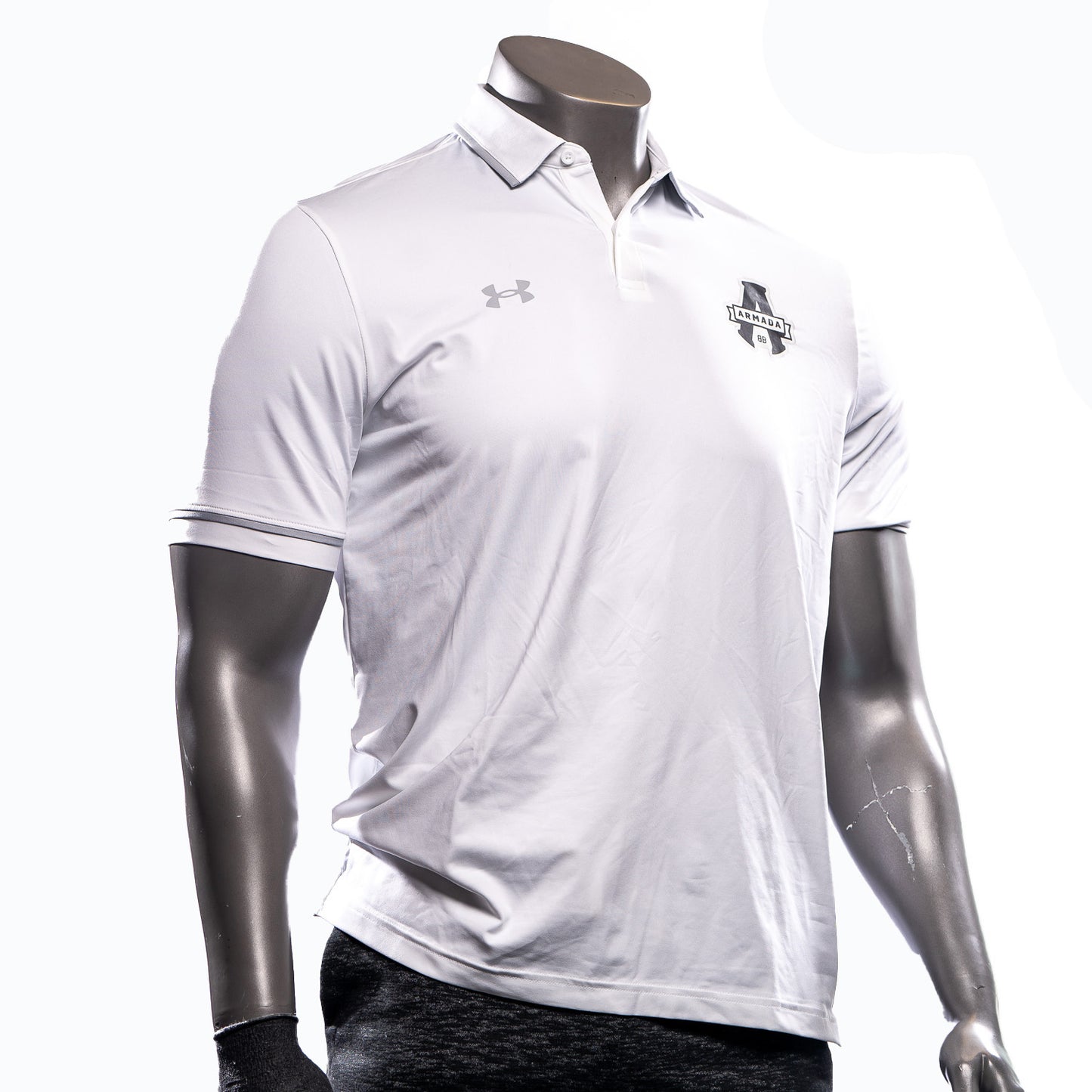 POLO UNDER ARMOUR BLANC