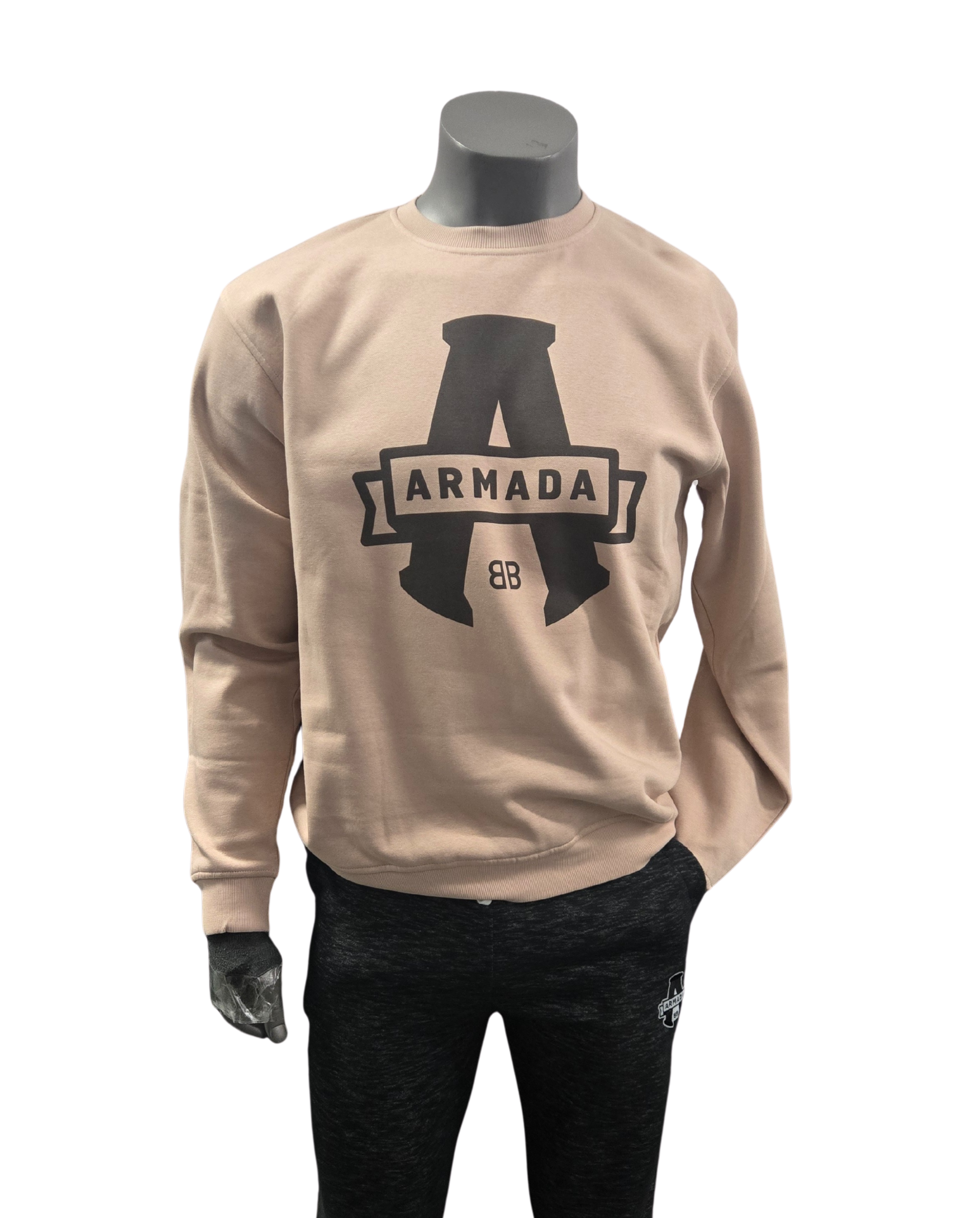 CREWNWECK VIEUX ROSE – boutique.armadahockey